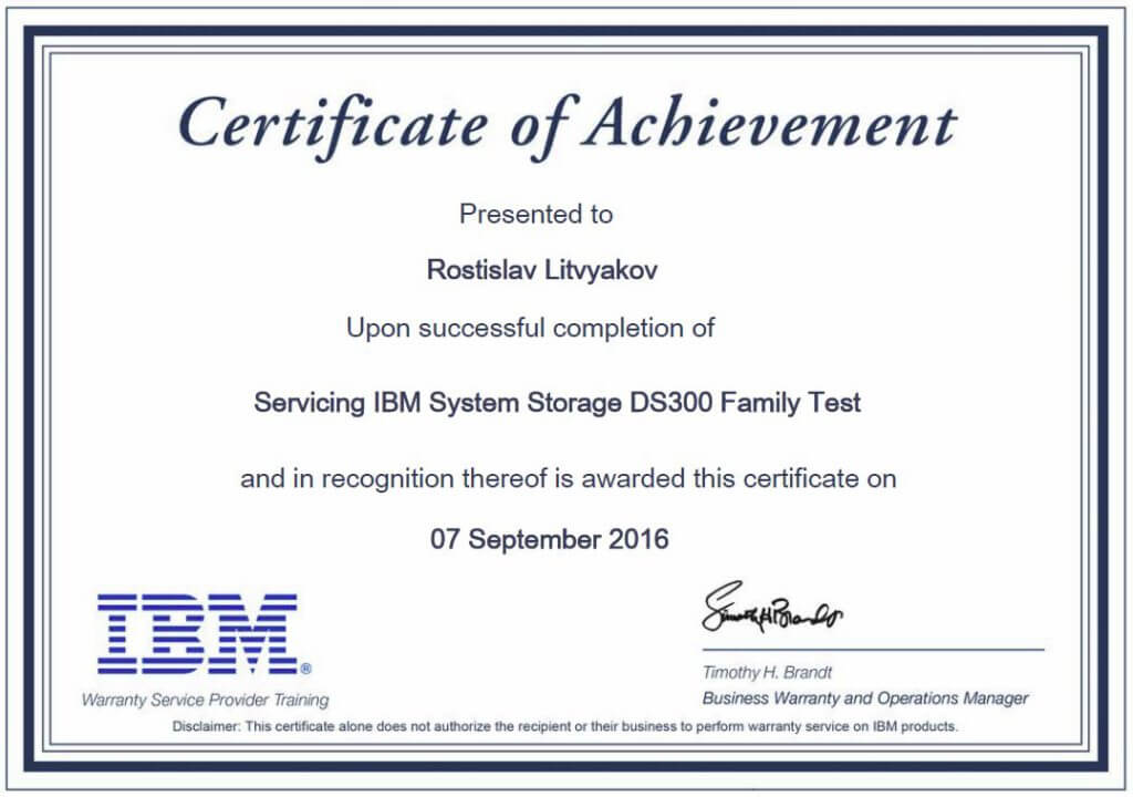 Servicing IBM System Storage DS3000