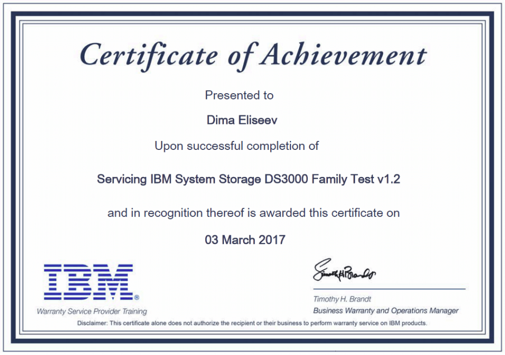 Servicing the IBM System Storage DS3000