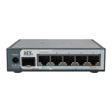 Маршрутизатор MikroTik hEX S